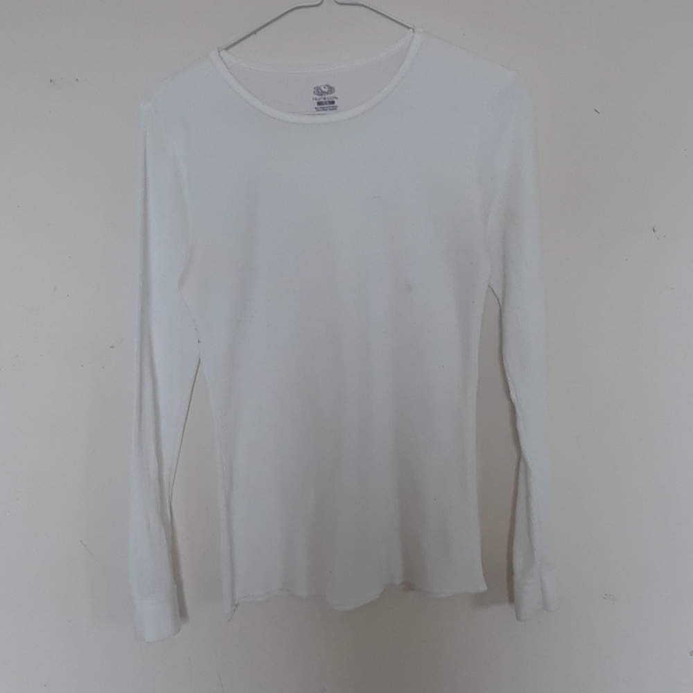 White long sleeve shirt
